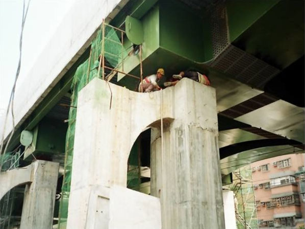 基隆無收縮水泥橋梁支撐墊灌漿