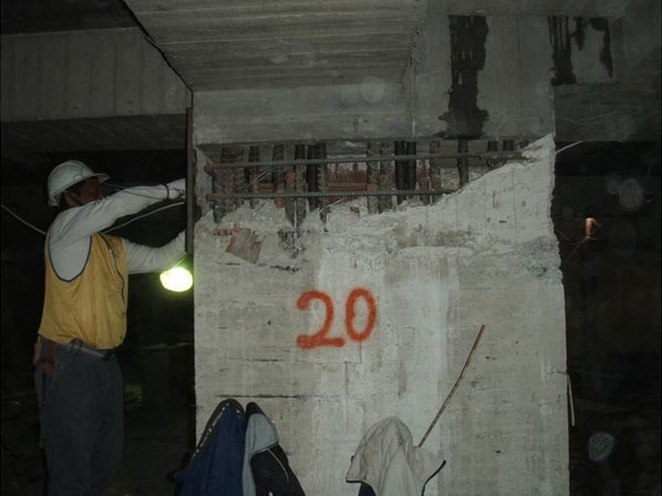 逆打工程二次接頭封模